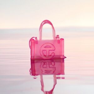 Melissa x Telfar Small Jelly Shopper - Clear Pink